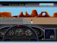 une photo d'Ã©cran de Test Drive 2 - The Duel sur Sega Megadrive